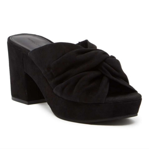 Rebecca Minkoff Black Sandals - Picture 1 of 8